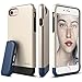 elago iPhone 7 Case [Glide][Champagne Gold/Jean Indigo] - [Multi-Option Case][Military Drop Test Certified][Sophisticated Shock Absorption] - for iPhone 7
