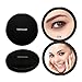 HAMSWAN Compact Makeup Mirror, 10X Magnifying Mirror, Small Round Mirror, Portable Pocket Mirror with 1X 10X Magnifying, Hand Held Cosmetic Mirror (Black)