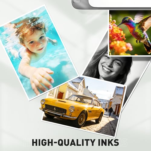 64XL Ink Cartridge Combo Pack Replacement for HP 64 ink 64xl Printer Ink Works for HP Envy 7900e 7855 for Printers Envy Photo 7858 7155 7800 7900 7100 Inspire 7900e Series 7200e 7255e Printer (2 Pack)