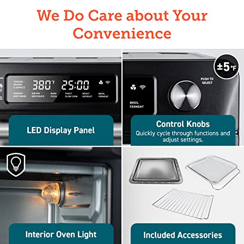 COSORI Air Fryer Toaster Oven 26.4QT, 12in1 Convection Ovens