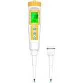 YINMIK Digital pH Meter with Extra Replaceable pH Probe Food pH Checker | Digital pH Tester for Sourdough Bread pH Meter for Water Meat Canning Cheese Cosmetic Soft Solid Samples Fermented Food