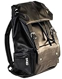 AM Landen® Synthetic Soft Leather Backpack School Bag Travel Bag Upgraded Version
