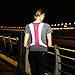 YODAKE Fashion Reflective Safety Vest of Unique Design with Pocket for Running and Walking Etc. - Large Area Reflective, Lightweight & High Visibility Night Running Vests