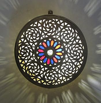 Marokkanische Wandlampe Bandir Iraki Messing Amazon De Kuche
