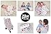 Baby BowBow Bamboo Muslin Swaddle Blankets - 2 pack - Unisex Nautical Designs - Extra Large (47