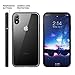 YOUMAKER Premium Crystal Clear Hybrid Case for iPhone XR, Slim Fit Lightweight Bumper Scratch Resistant Drop Protection Shockproof Protective Cover for All New Apple iPhone XR 6.1 inch - Black