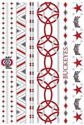 Lulu DK Ohio State Buckeyes Jewelry Flash Tattoos