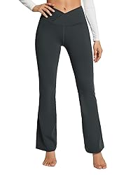 BALEAF Women's Dress Pants Yoga Flare Leggings High