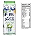 C2O - Coconut Water with Pulp (12 Pack) - Made with Fresh Coconut Water - Plant Based - Non GMO - Canned Water - Natural Hydration, Essential Electrolytes, & Potassium - 12 Cans, 17.5 FL OZ