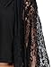 Eshion Women's Lace Crochet Kimono Cardigan Swimsuit Bikini Cover Up Beachwear