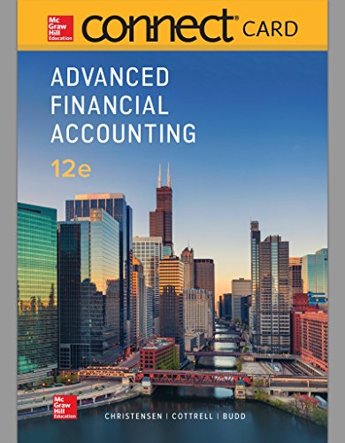 Connect Access Card for Advanced Financial Accounting