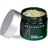 DR. ALKAITIS Organic Universal Mask - Nutrient Rich Powder Mask with Seaweed & Grass Complex - Whole Plant Extracts - Gentle Detox Formula (30g/1.05oz)
