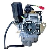 PCC MOTOR ATV 24MM CARBURETOR GY6 150CC GY-6 CARB ROKETA SUNL MOPED SCOOTER GO KART CA10