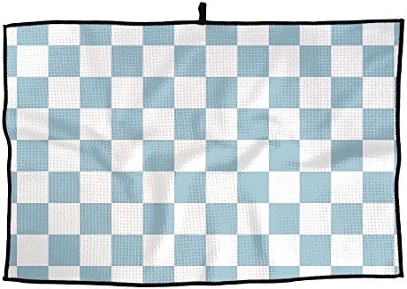 Grid Custom Personalized Embroidered Golf Towel Sports Towel