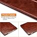 icarercase Vintage Series Leather Folio Flip Magnetic Latch Kickstand Case for Apple iPad Air 2/ iPad 6 - Brown