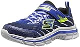Skechers Kids Nitrate 95346L Sneaker (Little Kid/Big Kid), Royal/Black, 2 M US Little Kid