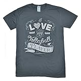 Love my Volleyball Player Charcoal Softstyle T-Shirt - Tees2urdoor