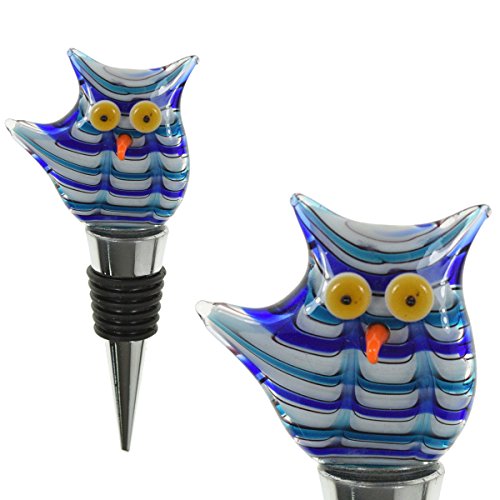 thumbnail image 2 of Owl Wine Stoppers Cute Owl Wine Stopper Decoration Vacuum Seal Reusable Wine Bot 2 of 14