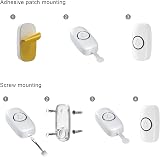 SECRUI Wireless Doorbell 1000 Feet Waterproof Plug In 58 Chimes 5 Volume view 6