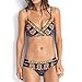 Botrong Women Sexy Bohemia Push-Up Padded Bra Beach Bikini Set Swimsuit Swimwear (M)