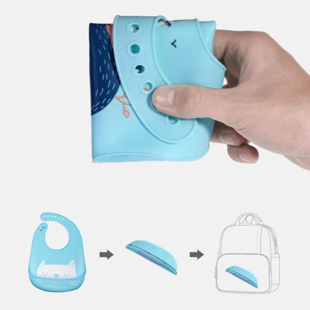 Manyo Bavoir Bebe Silicone Souple Bavoir Silicone Enfant Grande Poche Leger Impermeable Bavoir Plastique Recuperateur Ajustable Chat Mignon Orange Le Repas De Bebe Bebe Puericulture Lawawarenesssociety In