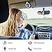 Aigital Bluetooth Hands Free Car Kit Speakerphone Wireless in-Car Speaker Motion AUTO Power ON Sun Visor Audio Receiver Adapter HD Sound for Hands Free Calling Music Player GPS Navigation - Black