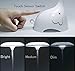Night Lights for Kids, SmartDer LED Desk Lamp Dimmable Bedside Lamp with USB Charging Port, Cute Elephant Shape, Touch Sensitive Control, 3 Brightness Levels (White)