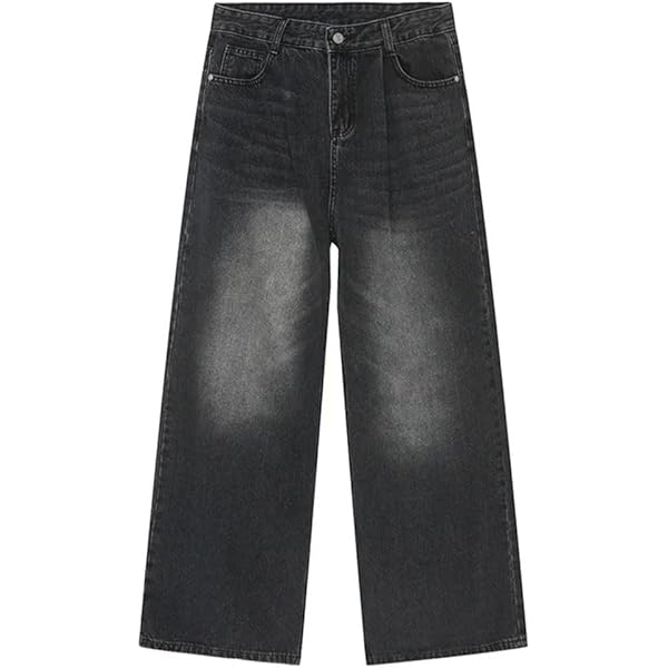 パンツ BELVET Washed baggy denim Washed baggy denim – BELVET