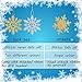 luck sea 72PCS Snowflake Christmas Tree Ornaments Decorations Hanging Decor Xmas Winter Wonderland Holiday Themed Party Supplies