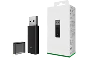 Wireless Adapter for Xbox One Controller, 2nd Gen PC Bluetooth Adapter Compatible with Xbox One/Xbox One S/Xbox Series X|S/El