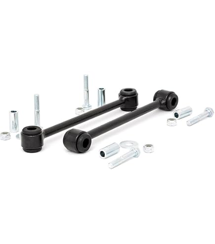 ROUGH COUNTRY スタビリンク ジープ ラングラー用TJ/1188 Amazon.com: Rough Country Rear Sway Bar Quick Disconnects for 97