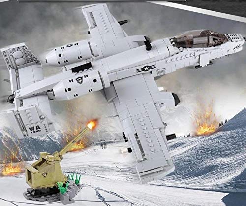 General Jim’s Army Toys Building Blocks Plane A10 A-10 Warthog