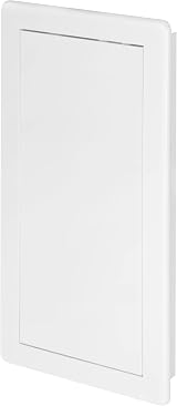 Awenta 150 x 300 mm Plastic Access Panel Door White