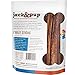 Jack&Pup 6-inch Premium Odor Free Bully Sticks Dog Treats – 6” All Natural Gourmet Dog Treat Chews – Fresh and Savory Beef Flavor – 30% Longer Lasting (6-Inch Thick Bully Sticks -12 Pack)