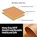 SKYBD Copper Grill Mat (Set of 5) Non-Stick BBQ Grill&Baking Mat for Gas, Charcoal, Electric Grill Sheet, Reusable, Heavy-Duty, Easy to Clean - 15.75 x 13 Inch (Gold)