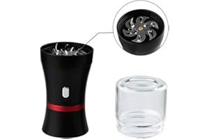 AiTURE Upgraded Mini Electric Grinder Spice Smart Herb 400 mAh with 50ml Jar,Easy to Carry (Big)