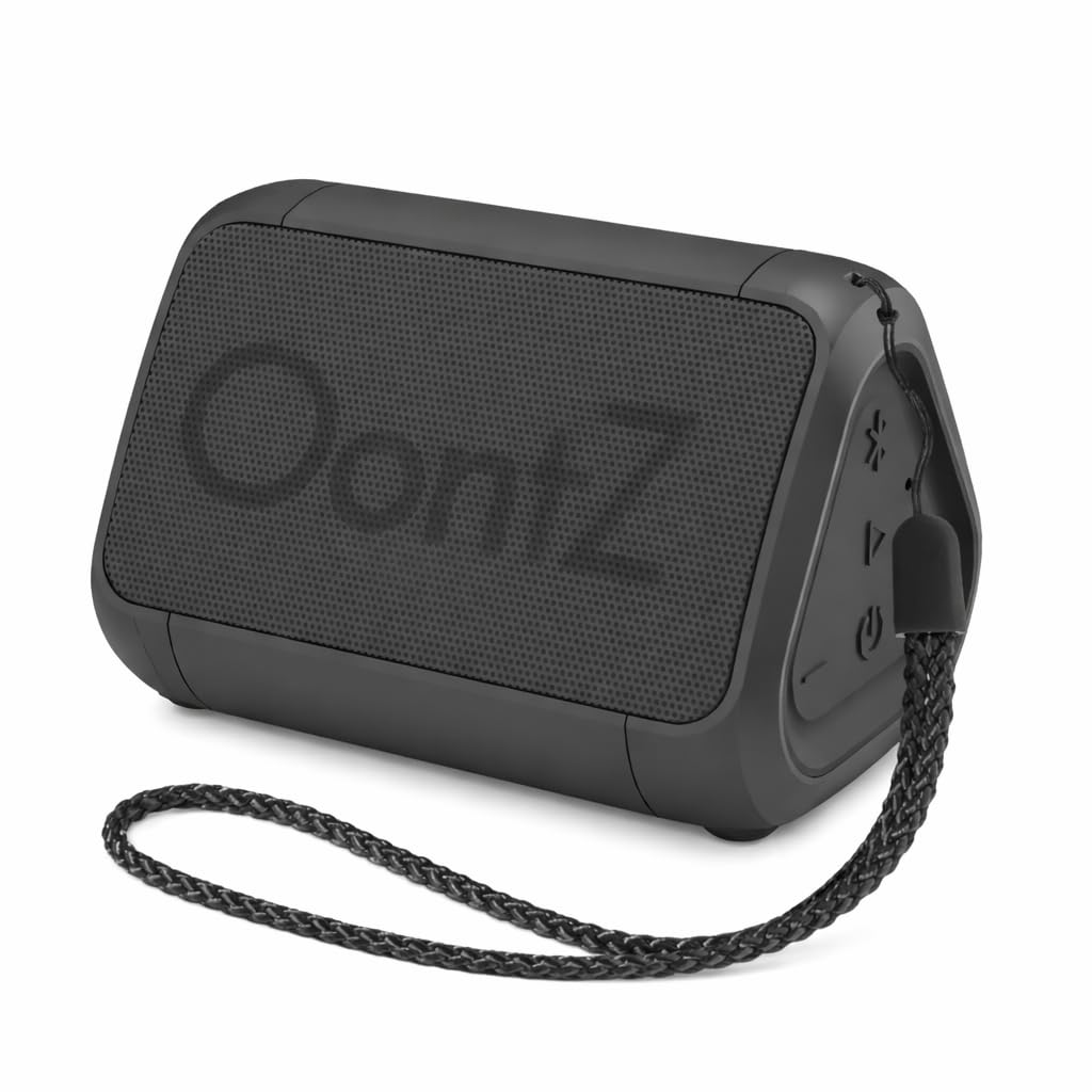 OontZ Solo Portable Bluetooth Speaker - Ultra Portable, 14 Hours of Playtime, 100ft Wireless Range, Waterproof, Budget-Friendly Speaker for Travel, Outdoor or Home, Great Gift (Black)