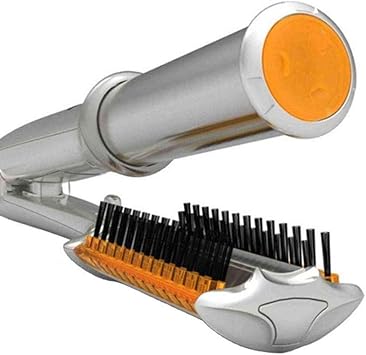 Afdk 2 In 1 Lcd Rotating Curling And Straightening Iron Ionic Hot