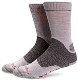 Bridgedale Women's WoolFusion Trekker Socks, Silver/Grey, Large