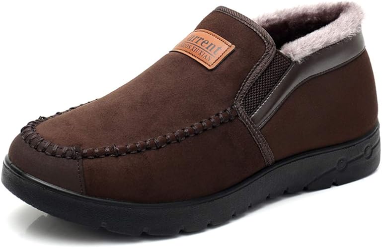 Rayiisuy メンズスノーシューズ メンズ スノーブーツ 防寒靴 ムートンブーツ 暖かい 保暖 裏起毛 ウィンターブーツ 雪靴 冬用 ブーツ Amazon