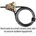 Master Lock 8418D Python Cable Lock with Key, 1 Pack