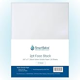 SmartSolve 2 pt. Water-Soluble Bio-Based Paper | Dissolves Quickly in Water | Biodegradable | Eco-Friendly | Tracing, Sewing Patterns, Crafts | Letter Size 8.5&rdquo; x 11&rdquo; | Pack of 25 White Sheets