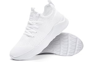 EGMPDA Women Road Running Shoes Breathable Lightweight Workout Athletic Walking Shoes Gym Tennis Training Fashion Sneakers