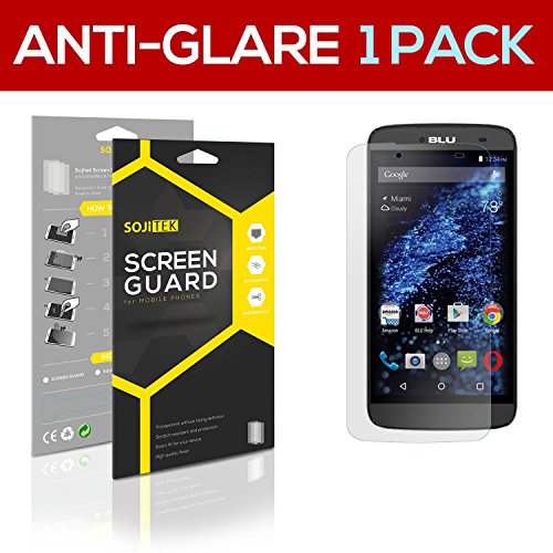 SOJITEK BLU Dash X Plus Premium Anti-Glare Anti-fingerprint Matte Screen Protector [1 Pack] Lifetime Replacements Warranty + Retail Packaging