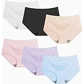 YoBeLove Teen Girls Seamless Underwear No Show Panties Invisible Briefs Comfortable breathable stretchy briefs for 8-18 Years