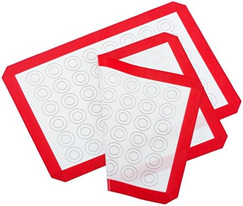 Lifeeasy Premium Silicone Baking Mat,Non Stick,Heat Resistant,Healthy Coking,Pack of 2