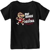 Big Roars in The Field Kid's Dinosaur T-Shirt for Football Fans
