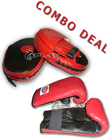 Splay Boxing Focus Pads + Sparing Gloves - Small
