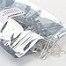 Chanzon 100 pcs 5mm Blue LED Diode Lights (Clear Round Transparent DC 3V 20mA) Super Bright Lighting Bulb Lamps Electronics Components Light Emitting Diodes