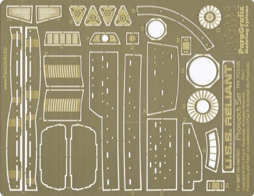 Star Trek USS Reliant Model Kit Photoetch Set